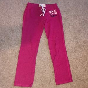 Pink Hollister Sweatpants